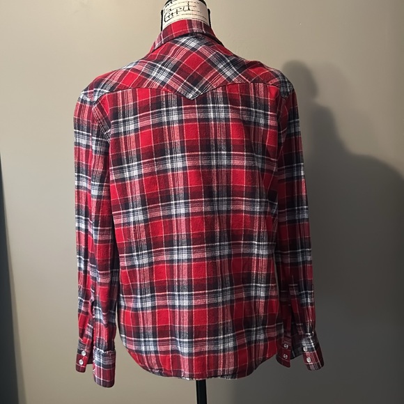 Levi's men's plaid flannel shirt - Picture 2 of 10